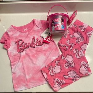 Barbie pajama and bath set size 6